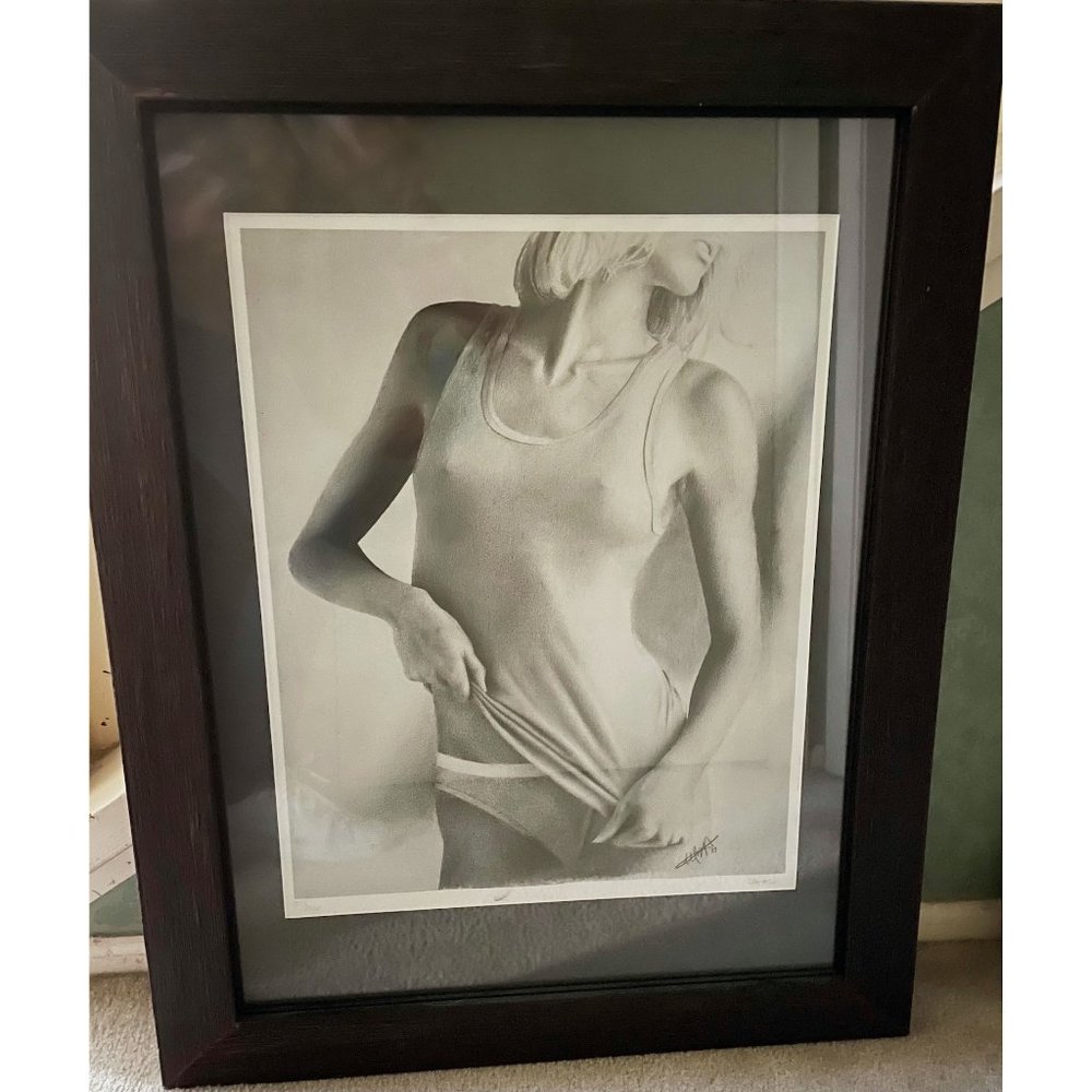 Framed Print - Pencil Drawing